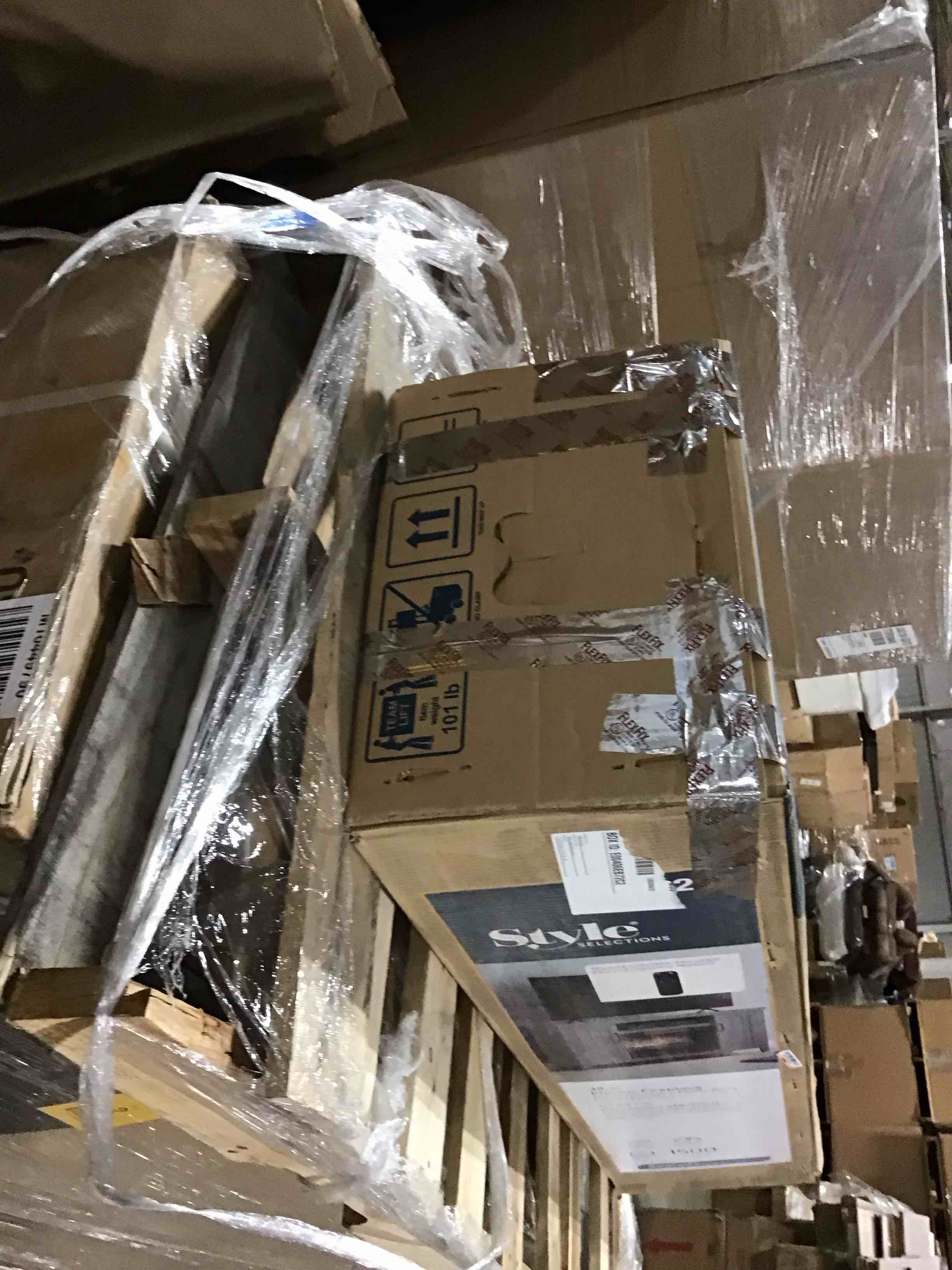 Touchstone 80028 - The Sideline Electric Fireplace - 28 Inch Wide - in Wall Recessed - 5 Flame Settings - Realistic 3 Color Flame - 1100/750 Watt Heater - (Black) - Log & Crystal Hearth Options