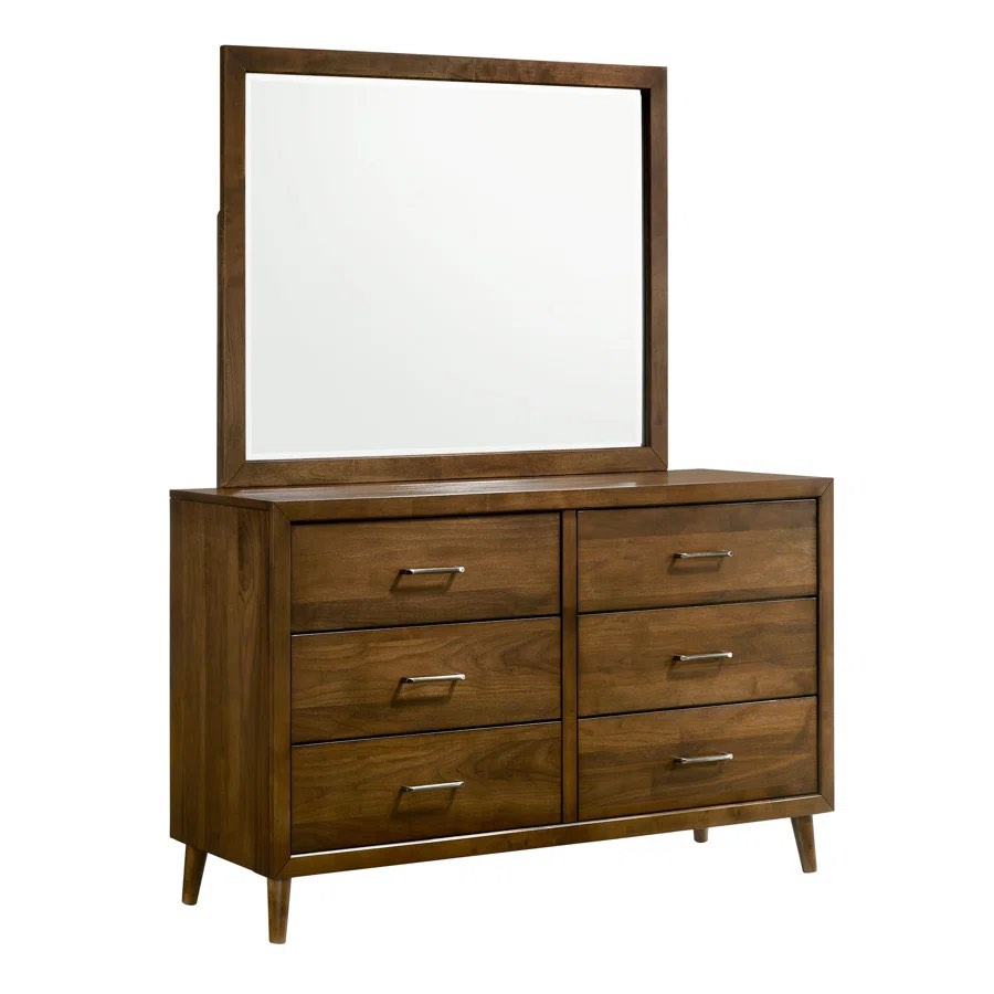 Picket House Furnishings Zuma Mirror In Walnut
