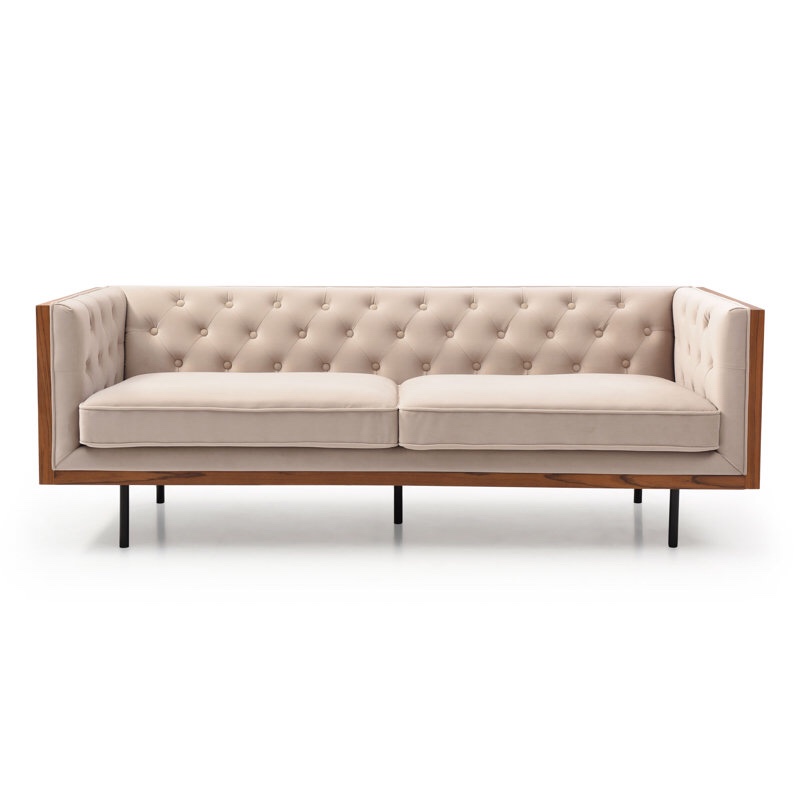 Zheko 79.5'' Velvet Sofa