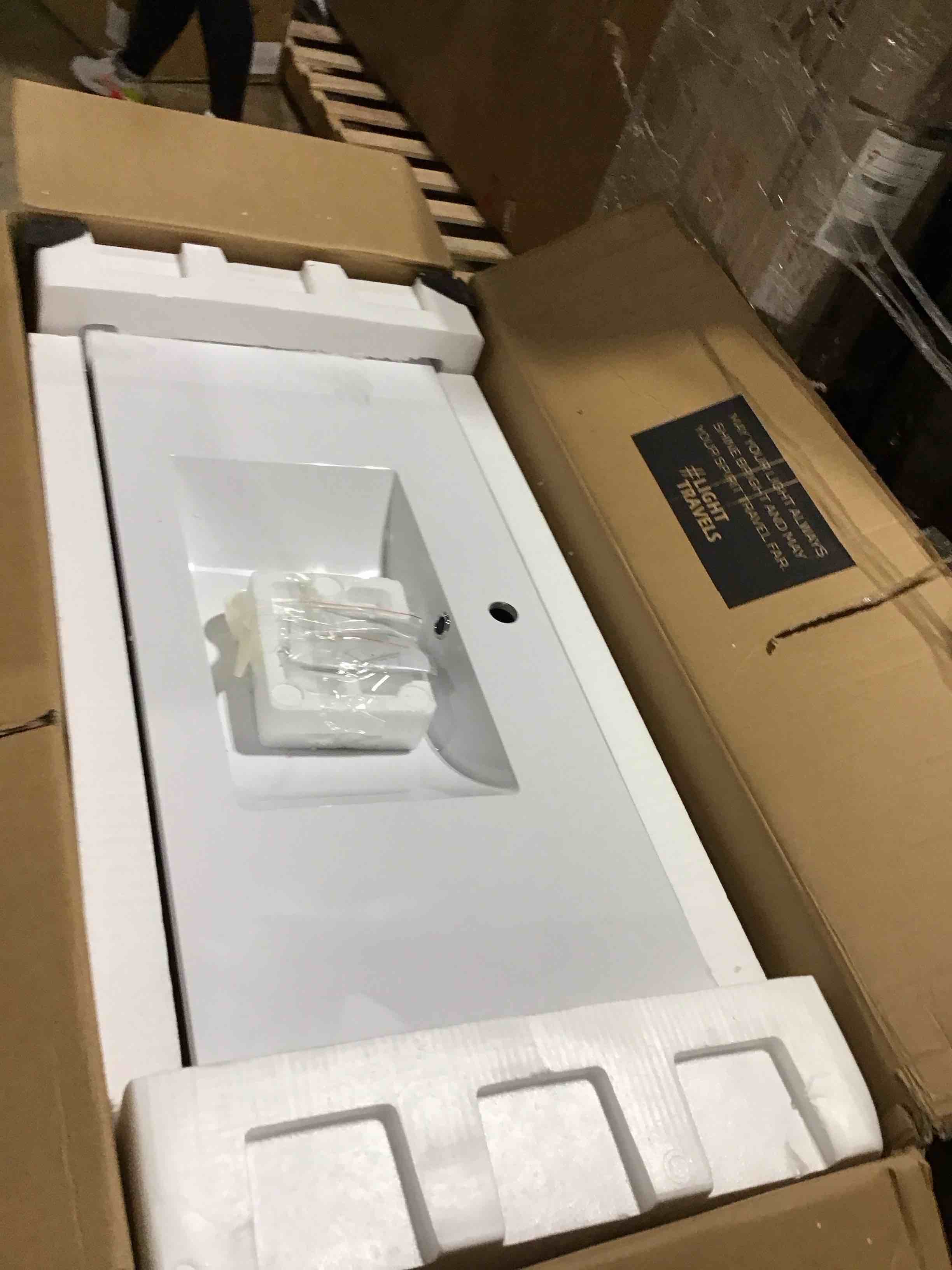 Vinnova 706548-AD-BK-NM Porto 48 Inch Freestanding Single Bathroom Vanity with Fish Maw White Quartz Stone Top, Aged Dark Brown Oak, Without Mirror - source: https://www.kbauthority.com/vinnova-706548-ad-bk-nm-porto-48-inch-freestanding-single-bathroom-vanity-with-fish-maw-white-quartz-stone-top-aged-dark-brown-oak-without-mirror.html?gad_source=1&gclid=EAIaIQobChMI8vn5muWpiQMVAjXUAR3nxw4_EAQYEyABEgI2yvD_BwE
