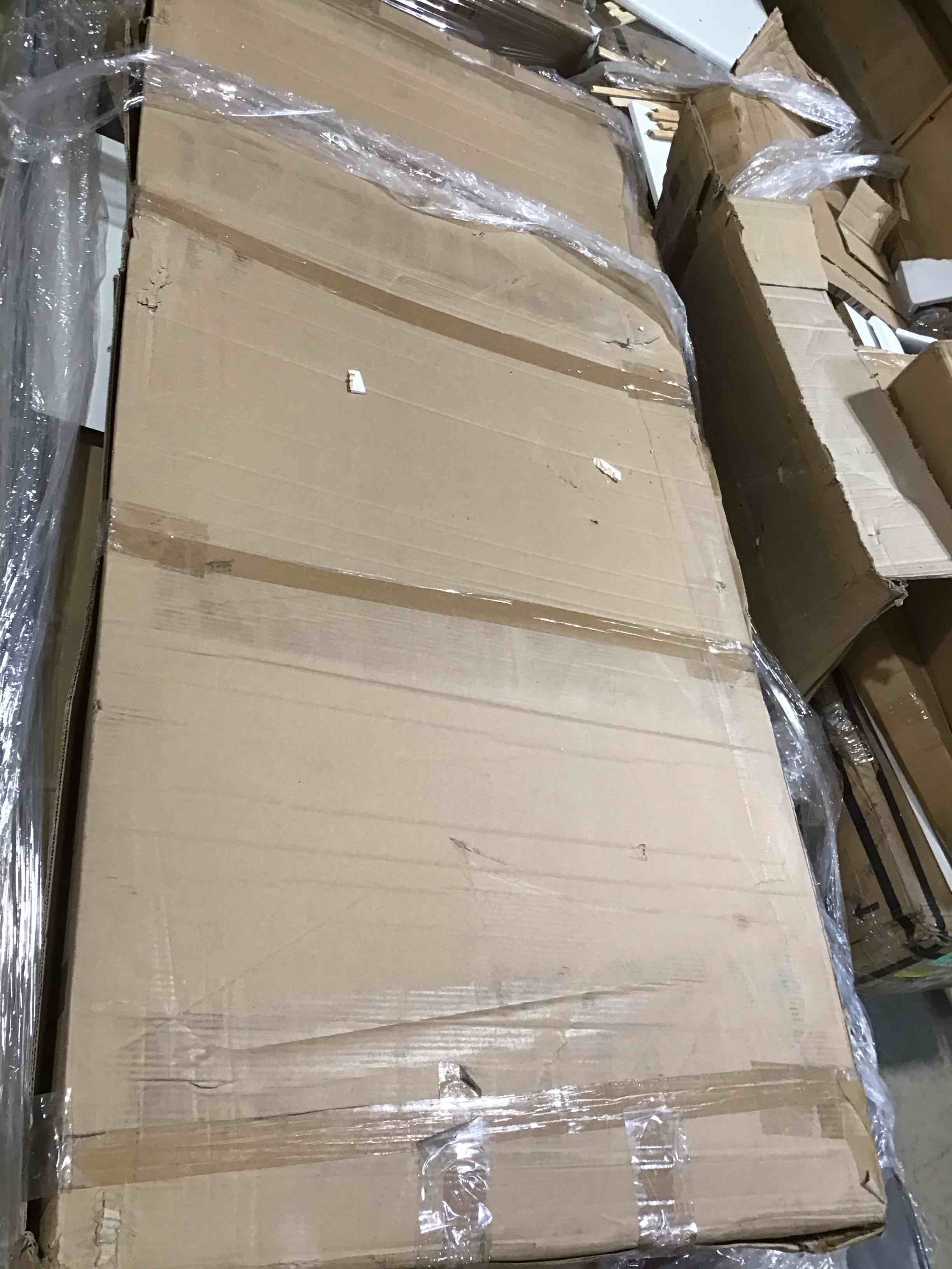 AH-SD1009 60'' W x 72'' H Single Sliding Frameless Shower Door with Clear Glass