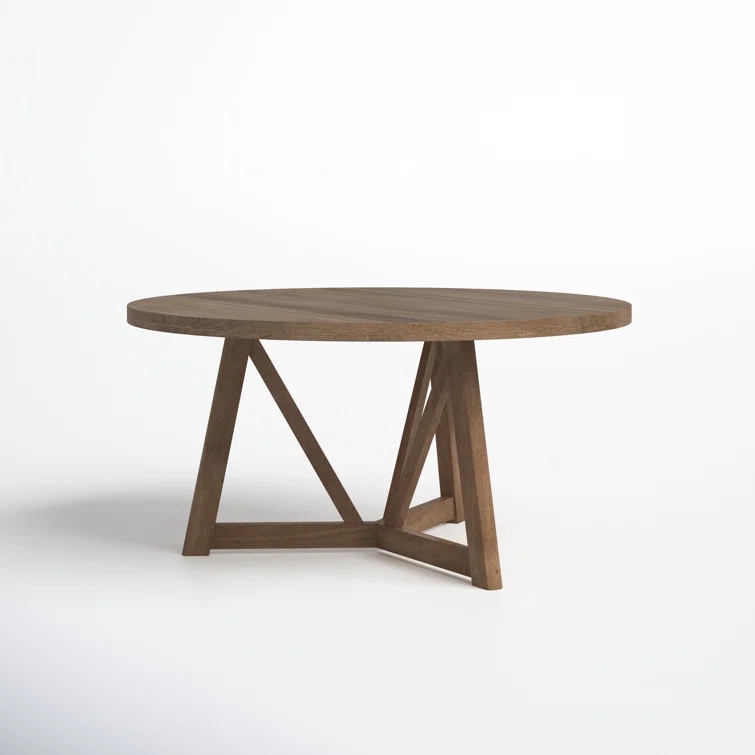 Schleicher Round Solid Wood Base Dining Table top only ( Incomplete)