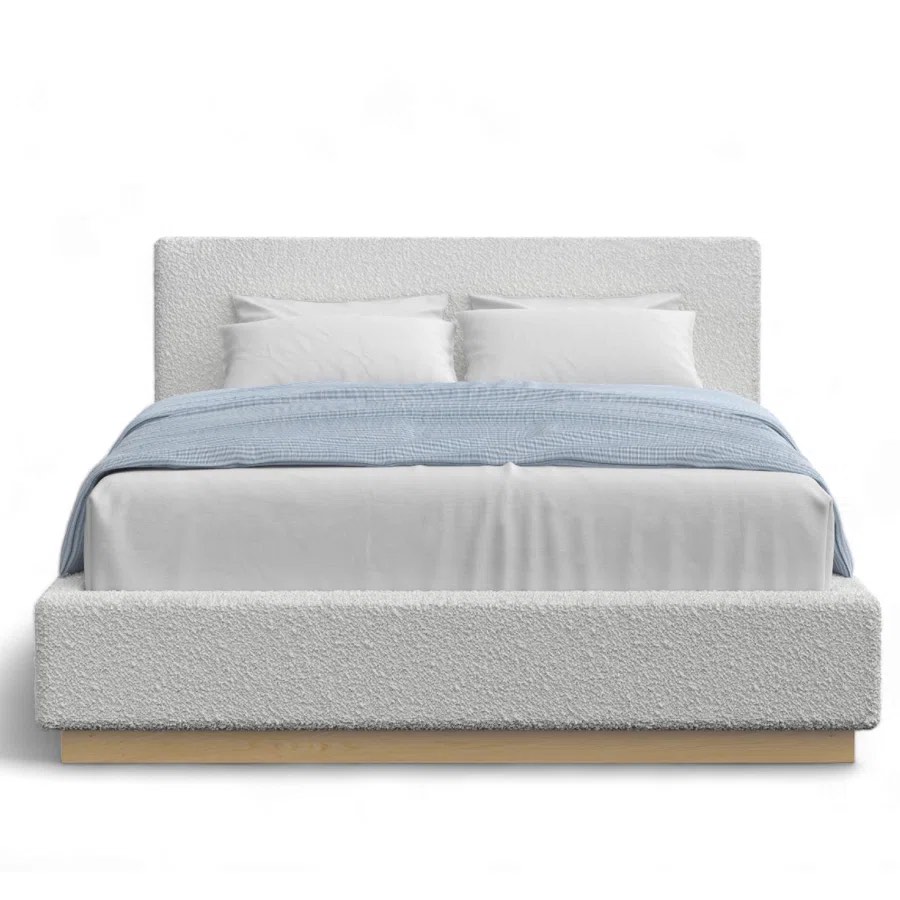 Drago Upholstered Platform Bed ( Incomplete)