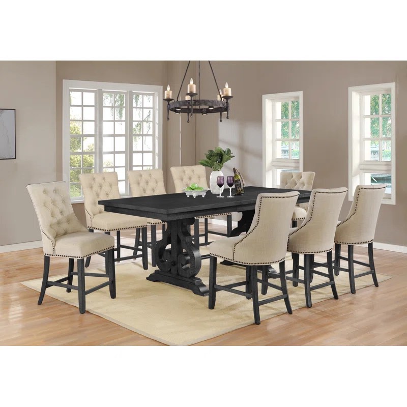 Mccarter Extendable Trestle Dining Set