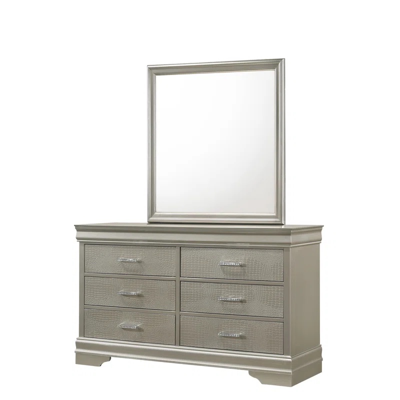 Brightdoon Dresser and Mirror