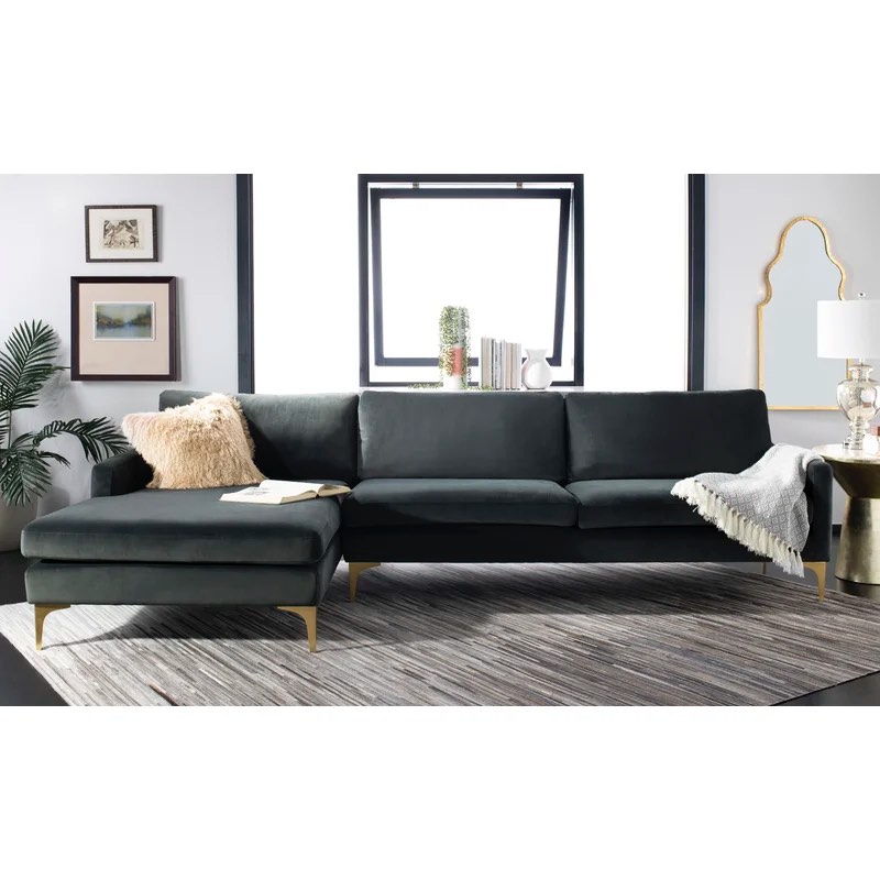 Westman 2 - Piece Velvet Sectional