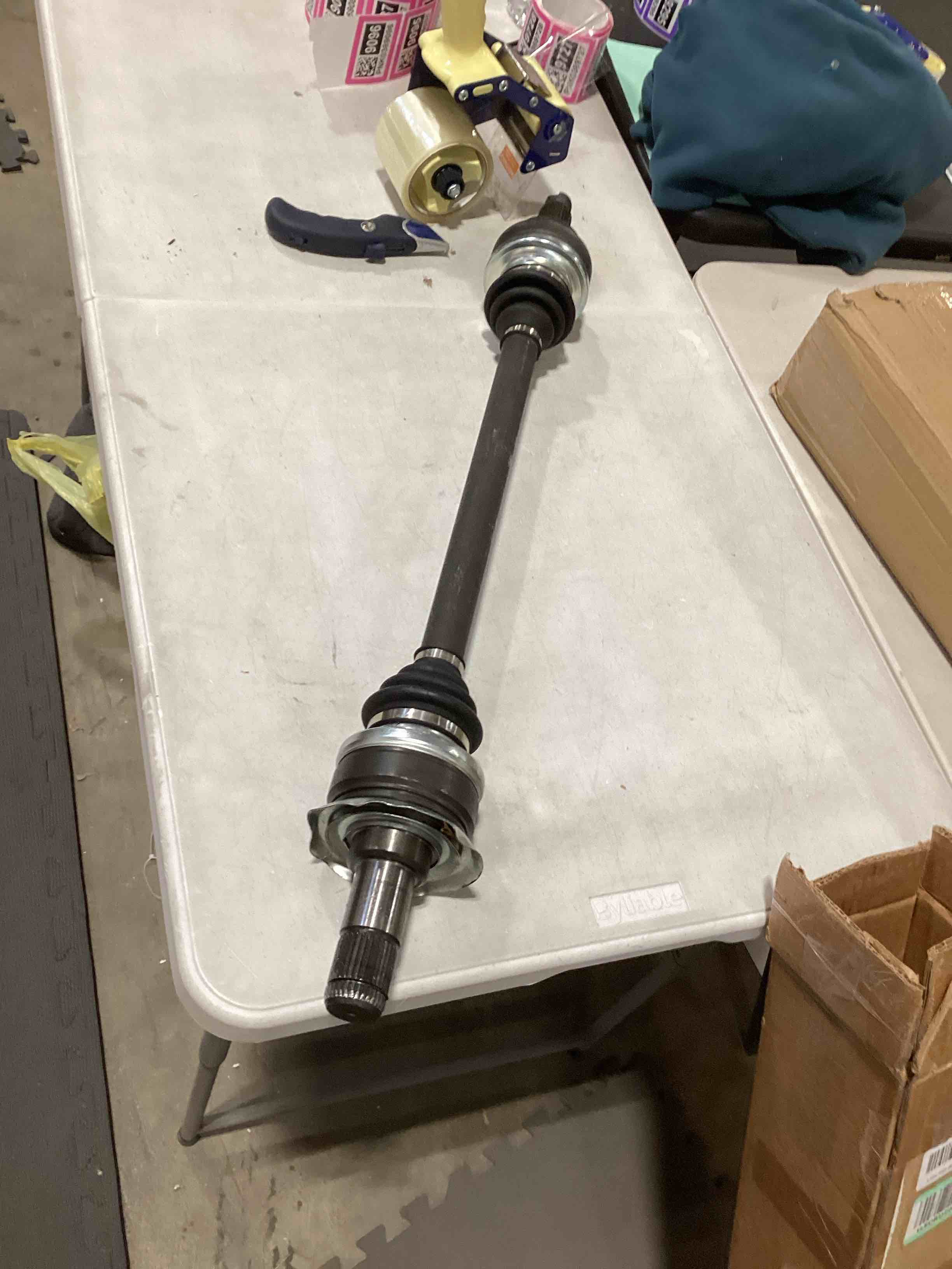 car passenger side axle