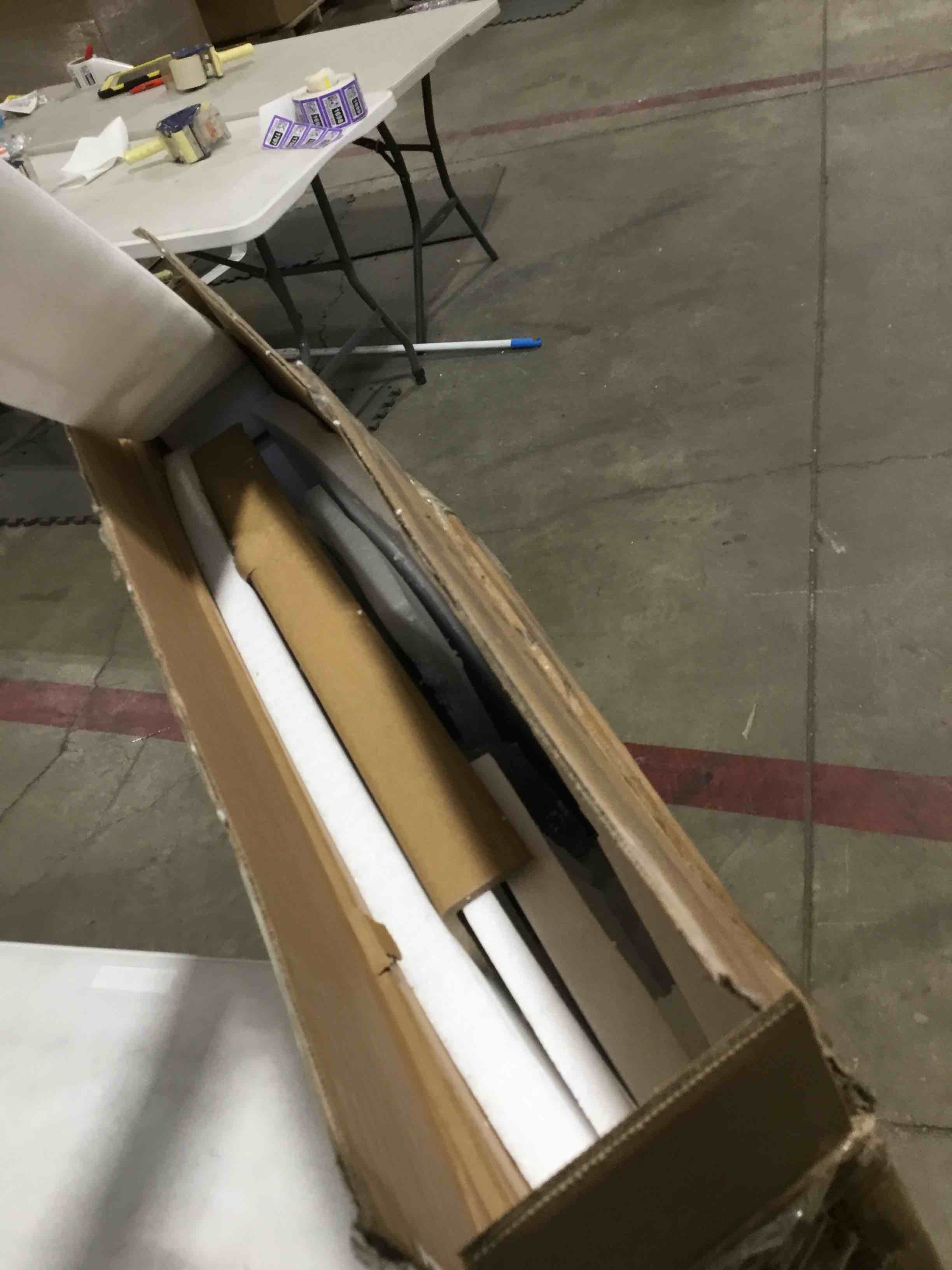 armocity Floating Corner Desk with Outlets & USB Ports, WallMounted