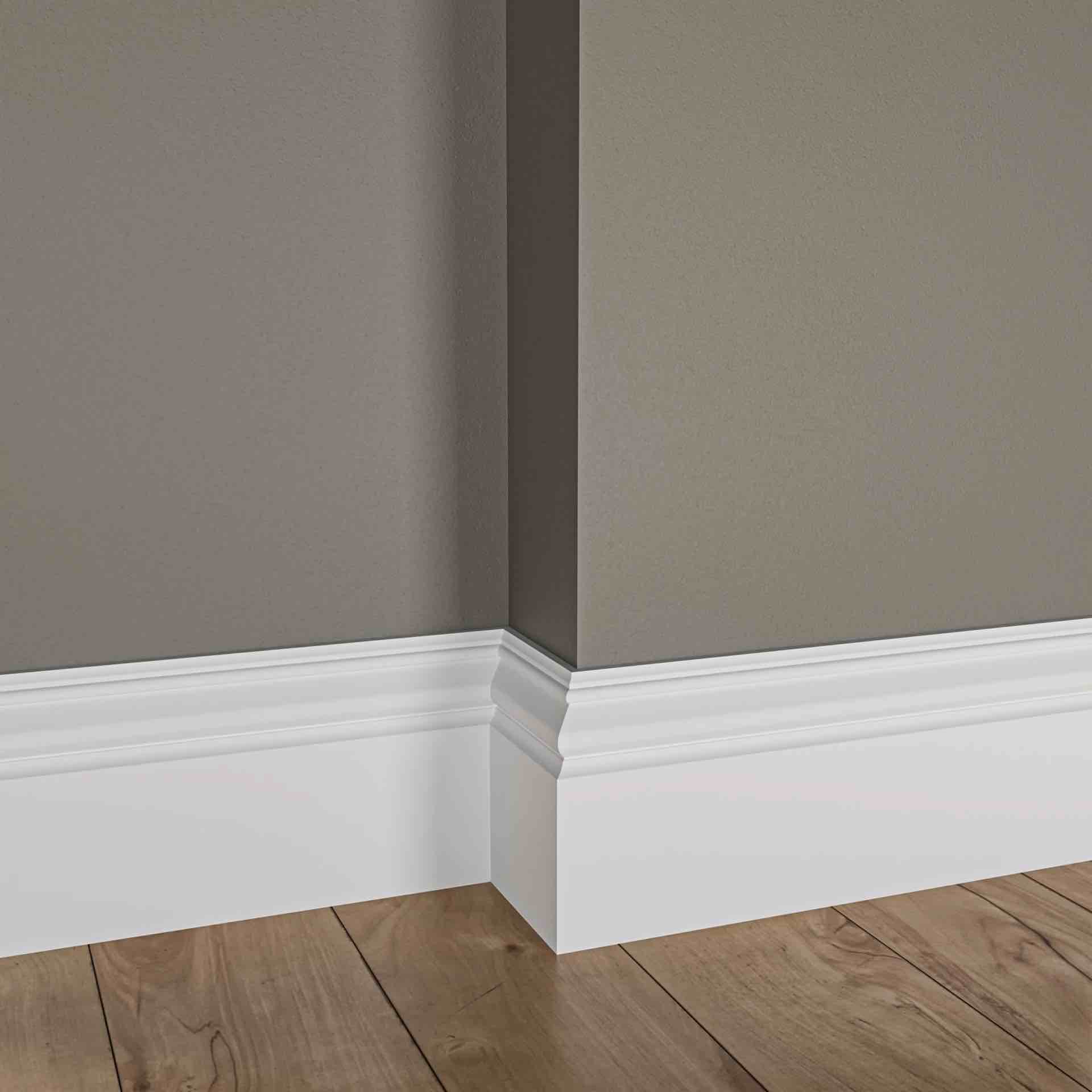 Premium Wood Assorted Baseboards, 7 Ft And 8 Ft Pieces, Bid Per Piece