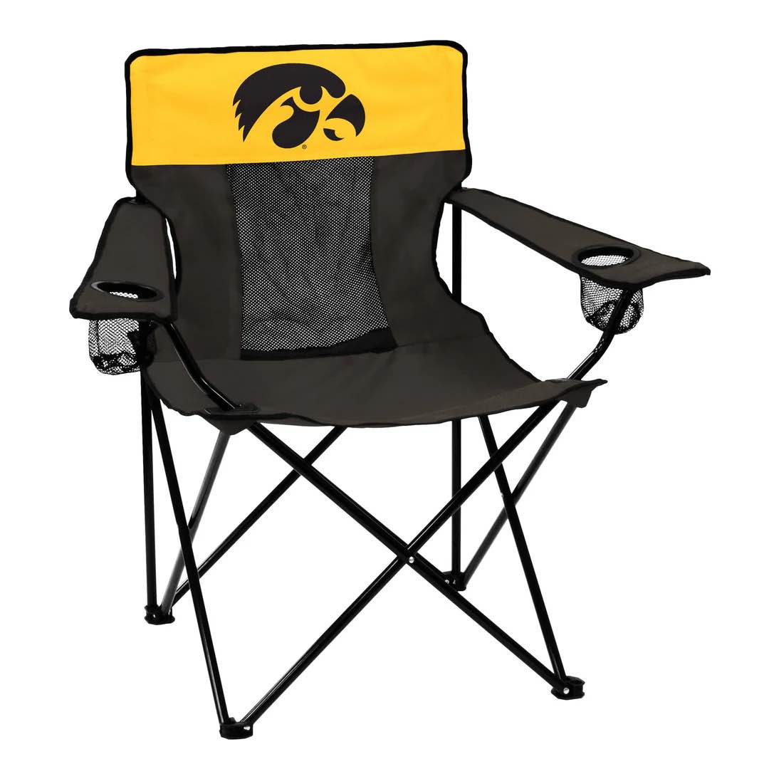 Iowa Portable Folding Chair With Carrying Bag By Logo Brands
