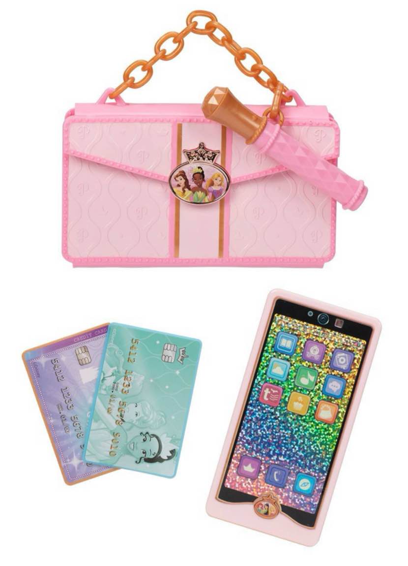 Disney Princess Style Collection Play Phone & Stylish Clutch And Play-Doh Shapes N Tools Kit