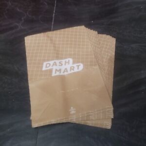 Staples/Dashmart small grocery bag, printed 500/case