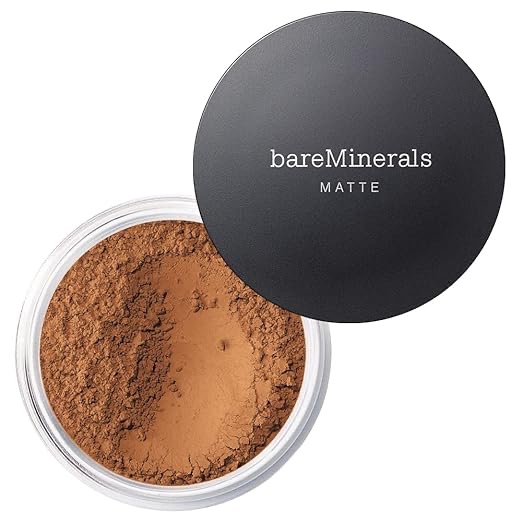 bareMinerals Original Loose Powder Foundation SPF 15, Lightweight Mineral Loose Powder Foundation Makeup, Buildable Coverage, Talc Free, Vegan
