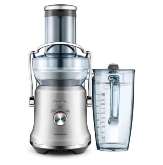 Breville Juice Fountain Cold Plus, BJE530BSS, Brushed Stainless Steel