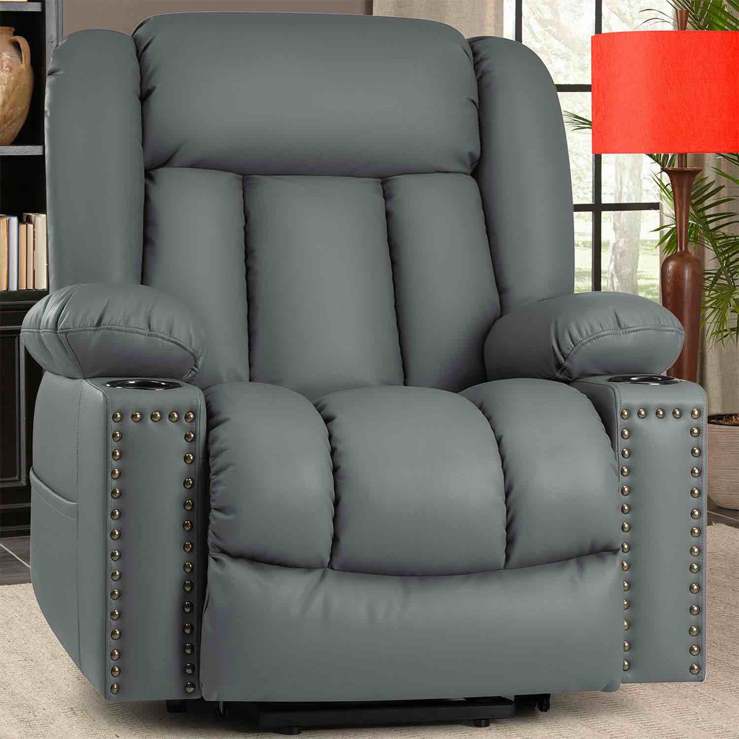 Latitude Run® Muli 41" Wide Breathable Leather Large Power Lift ( incomplete 1 piece only) 