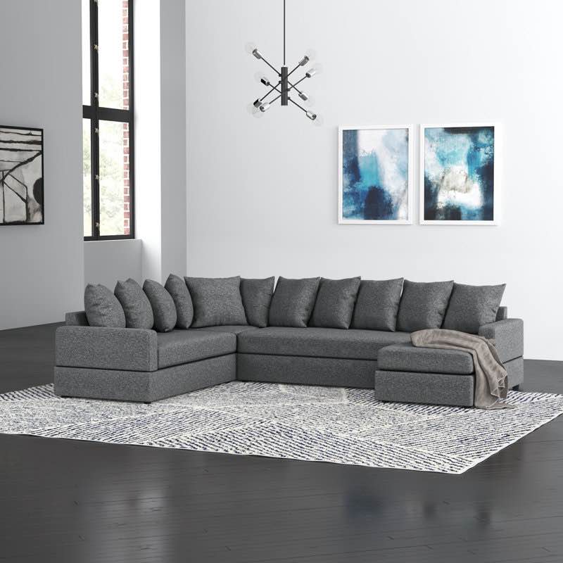 Bernathe 4 - Piece Upholstered Sectiona( Only Right chaise ) 