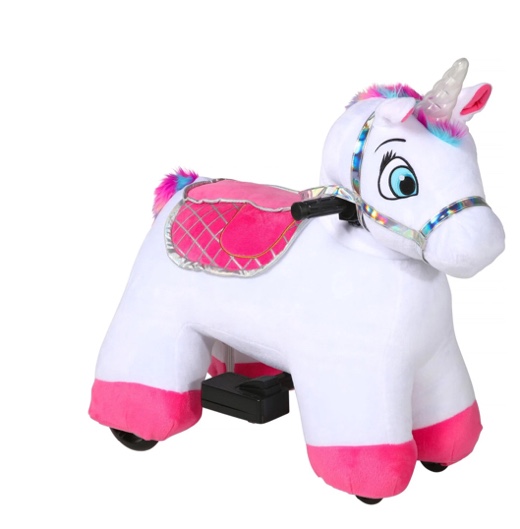 Dynacraft Stable Buddies 6-Volt Unisex Kids Ride-On for Age 1.5-3 Years