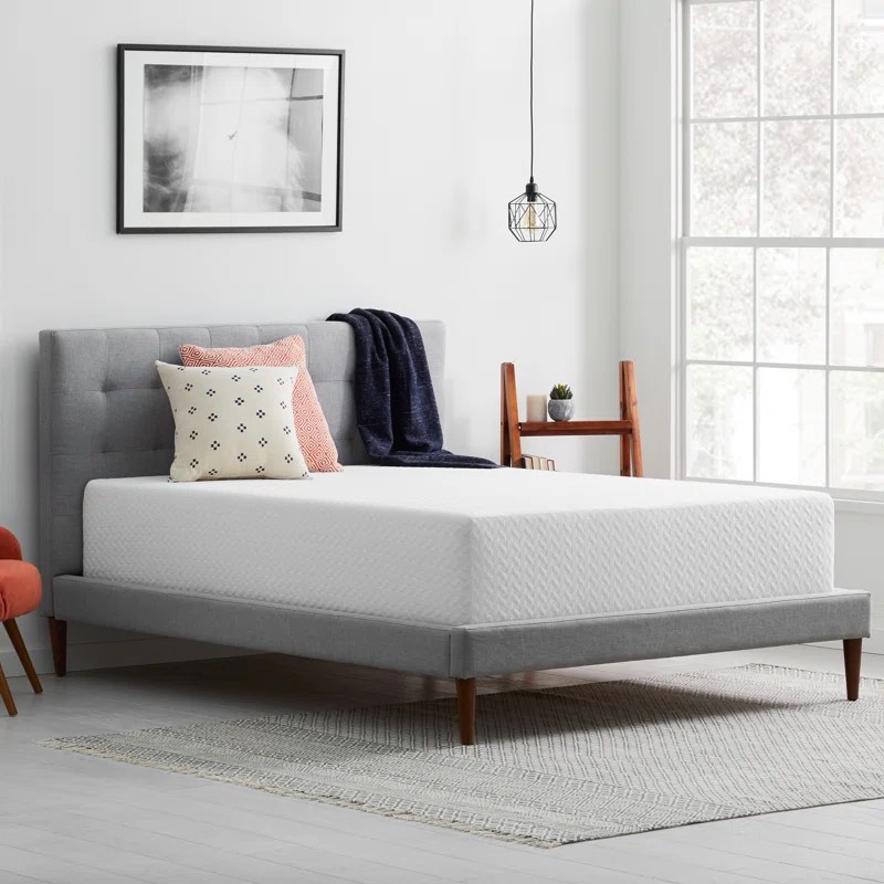 Wayfair Sleep 14" Plush Cooling Gel Memory Foam Mattress Queen 