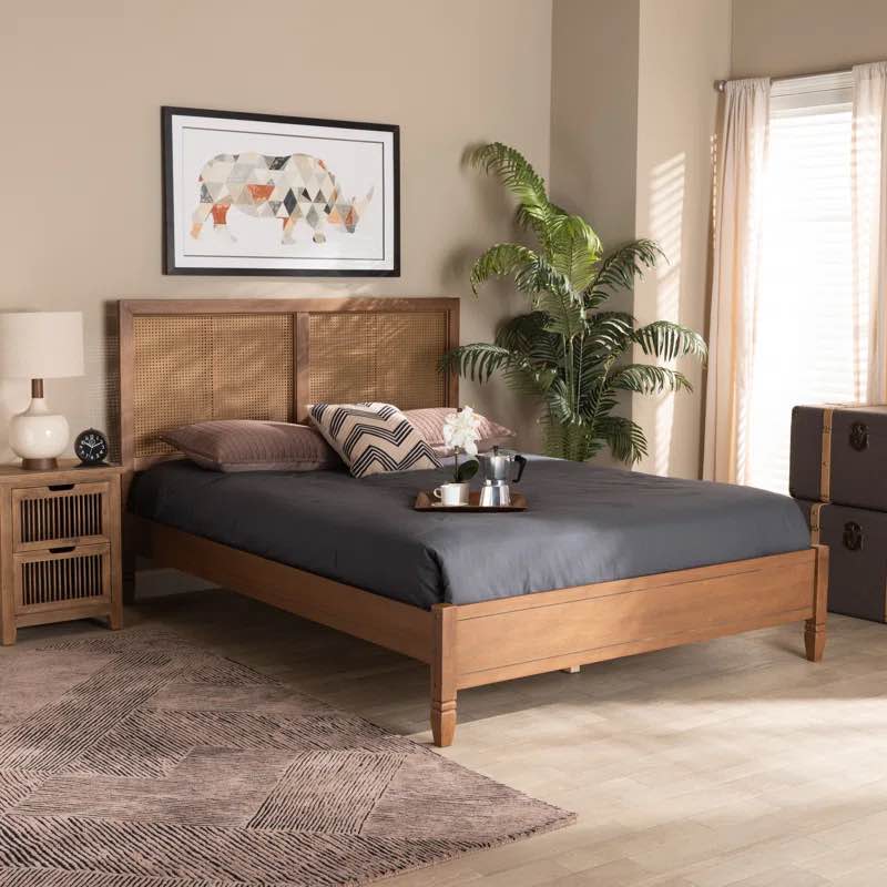 Korn Platform Bed Full INCOMPLETE ( box 1 of 2) 