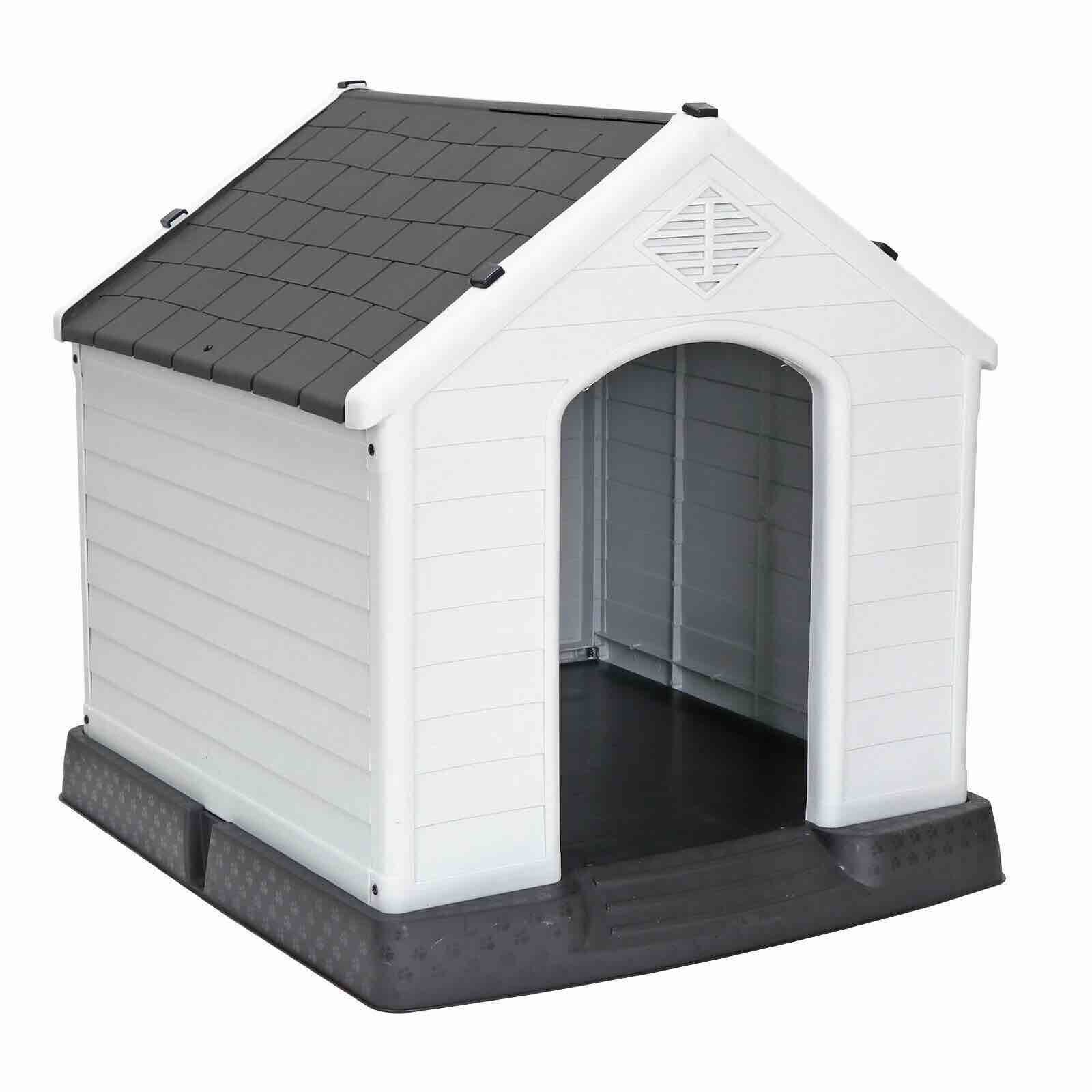 ZenStyle P01-3356-1 Large Dog House Insulated Waterproof Pet Kennel Shelter