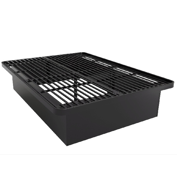 SleepNest Platform Bed, King 76X80-16" w/ 4 Side Panels