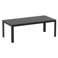 ATLANTIC XL DINING TABLE 83-110 INCH EXTENDABLE BLACK