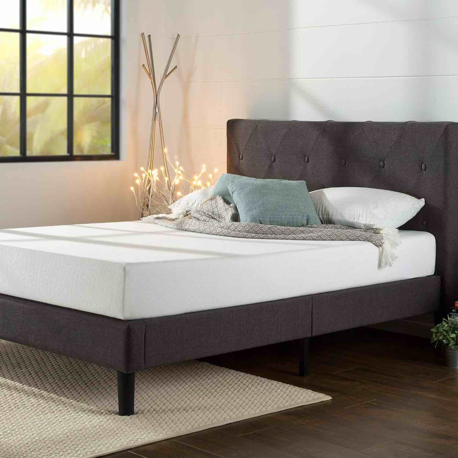 ZINUS Shalini Upholstered Platform Bed Frame USAN1031424AA-3