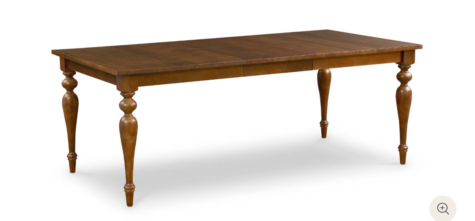 Amelia Maple Rectangle Dining Table with Leaf CF2013-DO (incomplete box 1 of 2 only)