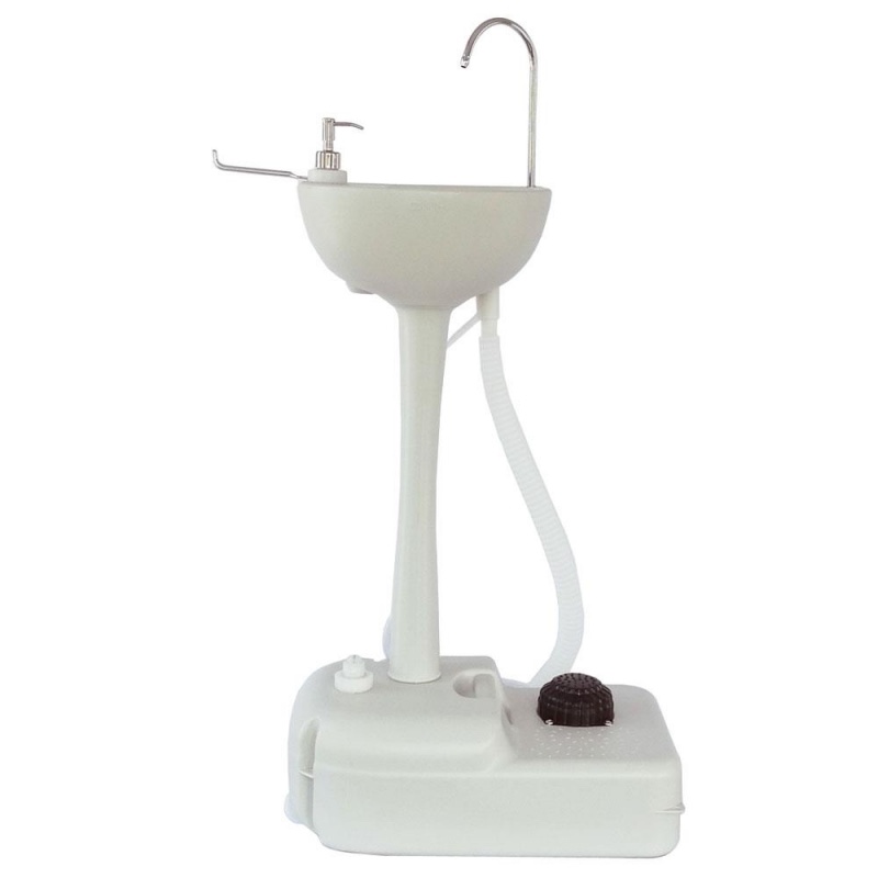 Ktaxon Wash Sink Faucet Portable Removable Ligetweight HDPE White