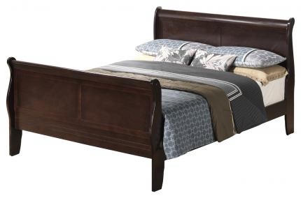 Glory Furniture Louis Phillipe, Full Bed, Cappuccino G3125A-FB (incomplete side rails only)