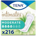 TENA Incontinence Pads, Bladder Control & Postpartum for Women, Moderate Absorbency, Long, Intimates - 216 Count