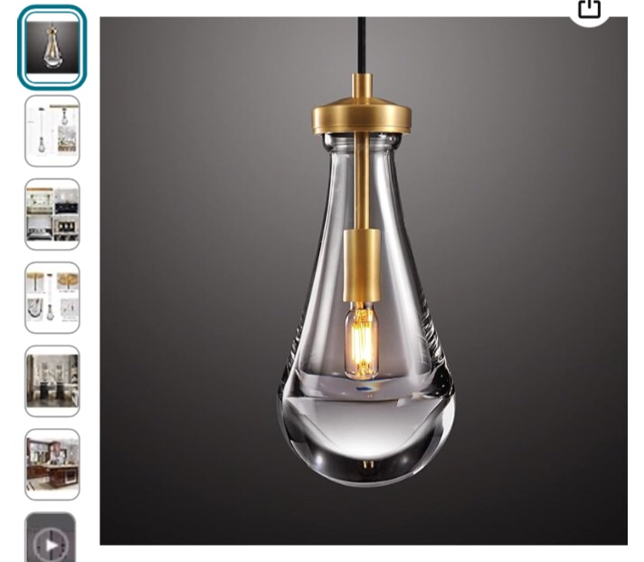 Lámpara colgante de gota de lluvia, iluminación colgante de vidrio de latón, luces colgantes de lágrimas, isla de cocina, lámpara colgante de interior para cocina, isla de dormitorio, baño,