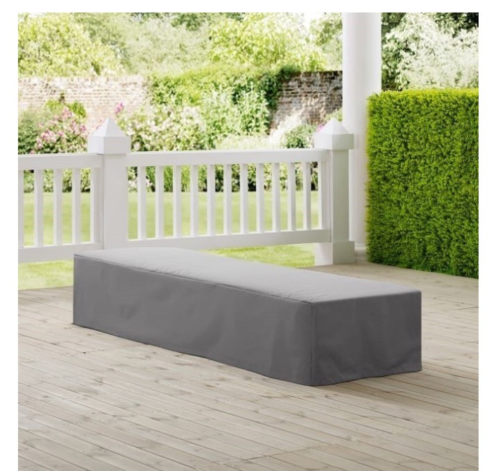 Crosley CO7506-GY 79 Inch Outdoor Chaise Lounge Furniture-cover