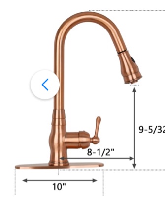 Pull Down Kitchen Faucet with Deck Plate Matte Black Matte