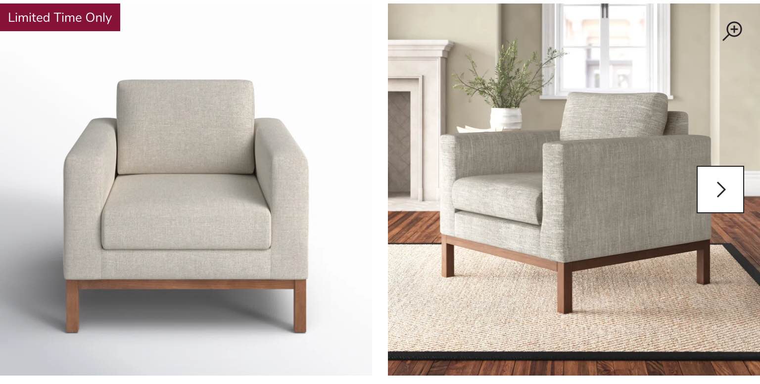 Clayton Upholstered Armchair