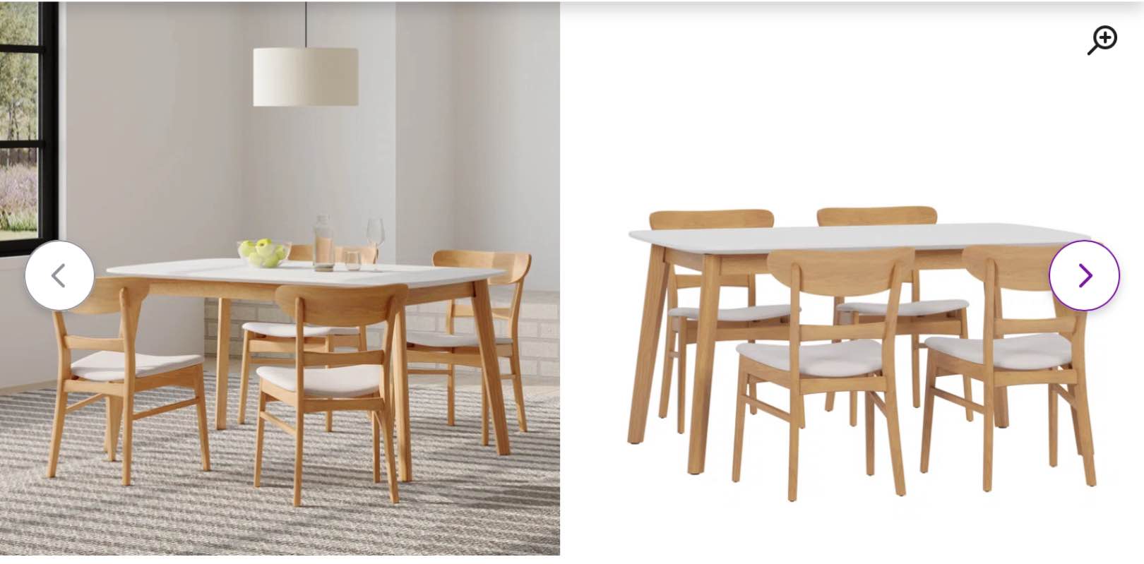 Armgart 5 - Piece Dining Set ( incomplete 2 pieces only) 