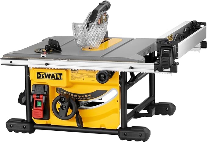 DEWALT Table Saw for Josites, 8-1/4 Inch, 15 Amp (DWE7485) (B0842QDW95)