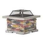 stone wall fire pit 