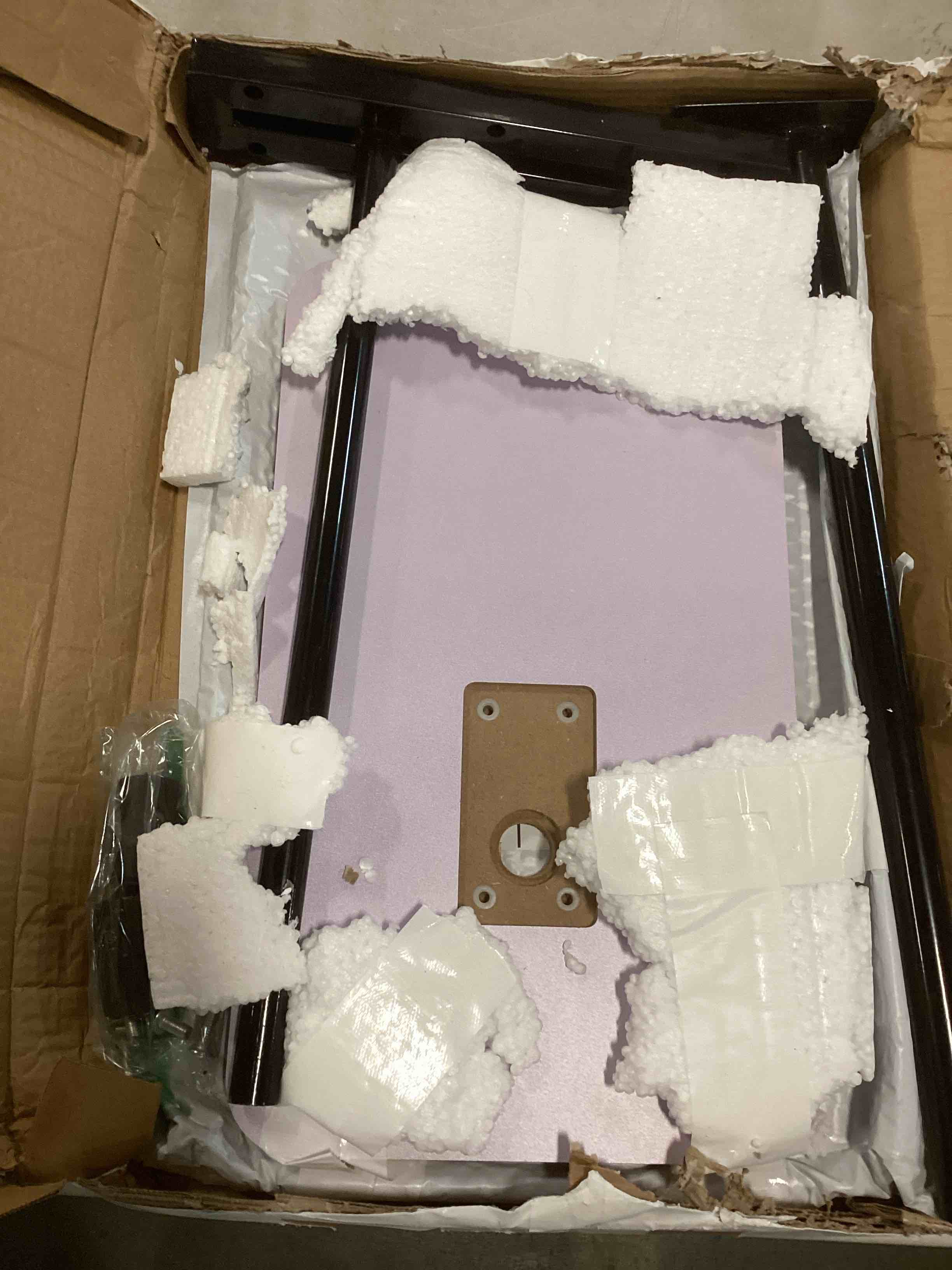 C Shaped End Table Adjustable Height, C Shaped Side Table for Couch, C