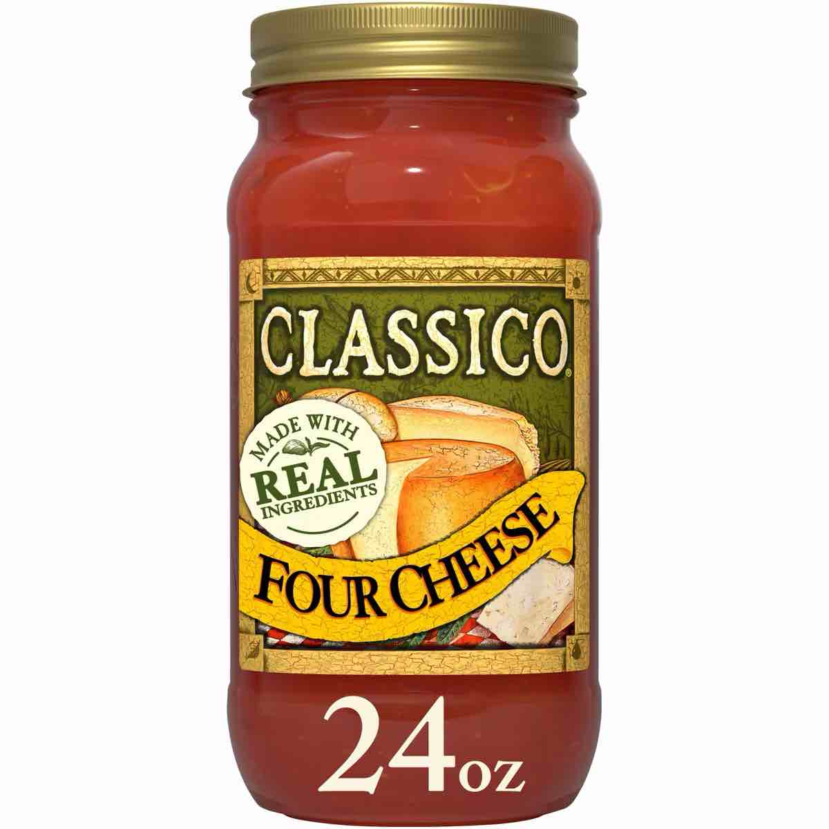 Classico Four Cheese Pasta Sauce 24oz x 12