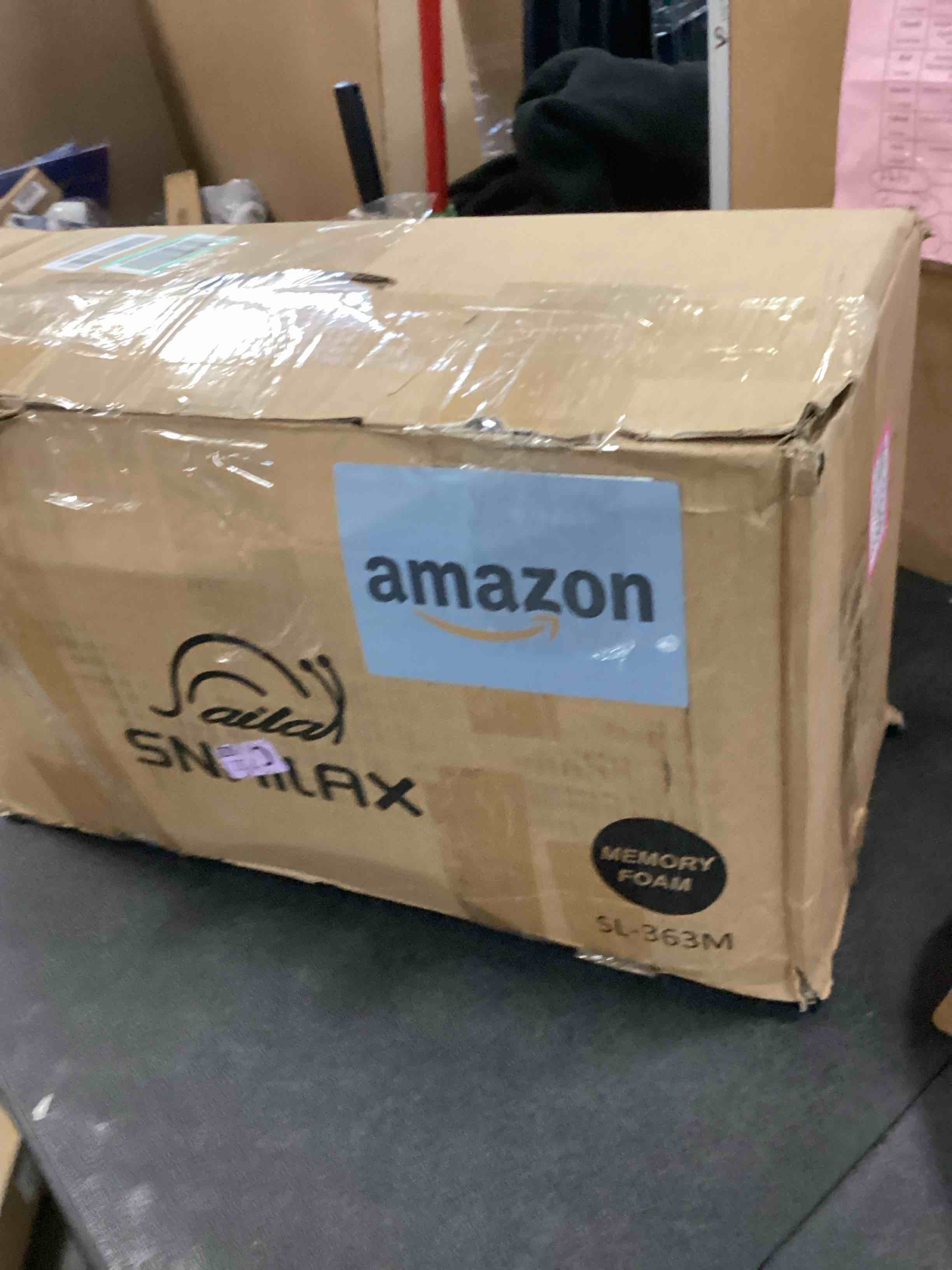 Snailax Memory Foam Massage Mat with Heat, 6 Heating pad,10 Vibration