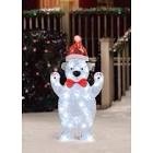 holiday time light-up bear 30in