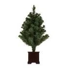 holiday time 2-foot lighted musical rotating tree