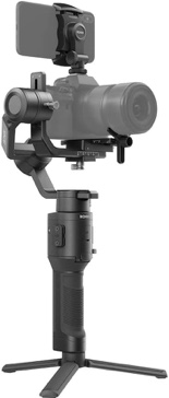 DJI Ronin-SC - Estabilizador de cámara, cardán de mano de 3 ejes para cámaras DSLR y sin espejo, carga útil de hasta 4.4 libras, Sony, Panasonic Lumix, Nikon, Canon, diseño ligero, filmación