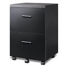 DEVAISE 2 DRAWER WOOD LATERAL FILE CABINET