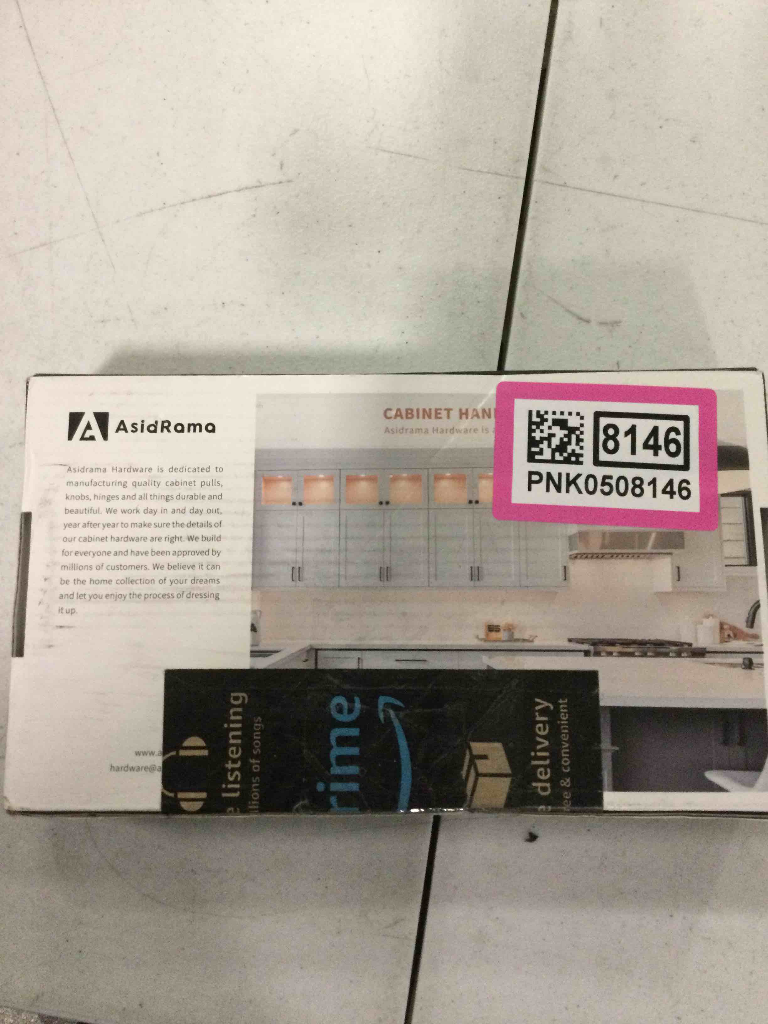 ASIDRAMA 10 PACK 7.5 HOOKS AND DRAWER PULLS