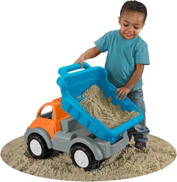 American Plastic Toys Gigantic Dump Truck