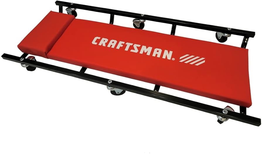  CRAFTSMAN Creeper with Metal Frame, Rolling
