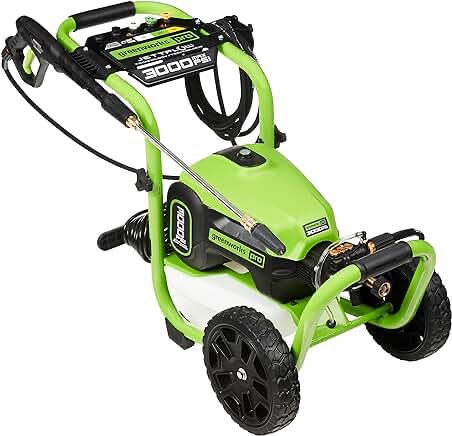 Greenworks Pro 3000-PSI 4.16 LPM (1.1-GPM) Cold Water Electric Pressure Washer 5110502VT