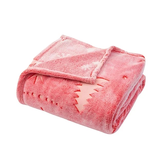 YUEHAO Christmas Throw Blanket, Throw Blanket, Winter Glow in The Dark Warm Blanket, Christmas Tree Pattern Blanket, Soft Warm Comfortable Blanket, Glowing Blanket On The Baby Soft Blanket